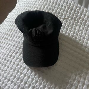 47 Black Classic Curved Brim Hat